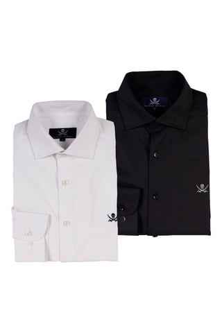 2 chemises - Blanc et noir