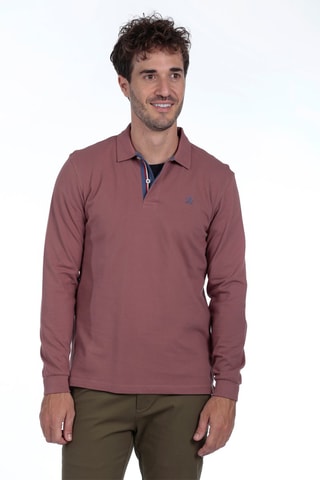 2 polos - Bleu et marron