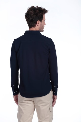 2 polos - Azul-marinho e caqui