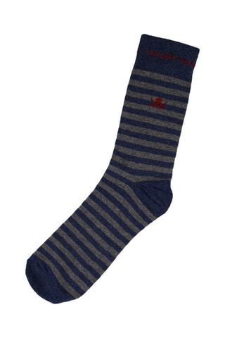 Chaussettes - Bleu et gris