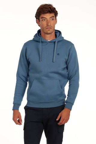 Sweat à capuche - Bleu