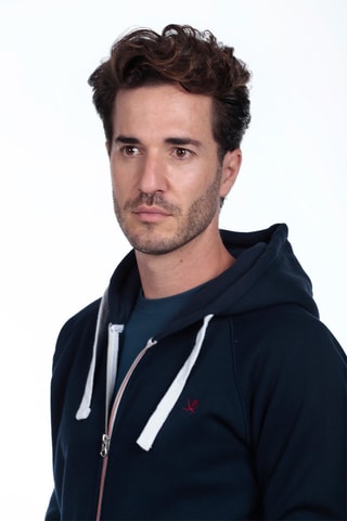 Sweat à capuche - Bleu marine