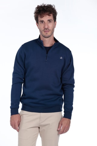 2 sweats - Azul-marinho e cru