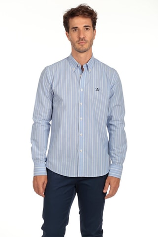 3 chemises regular - Bleu et blanc