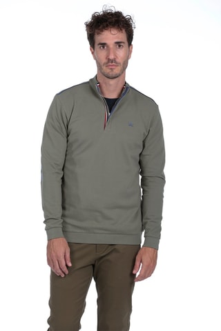 3 polos regular - Noir et vert