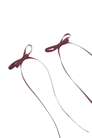 4 pasadores - Burdeos y azul marino