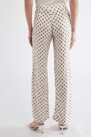 Pantalón flare - Blanco