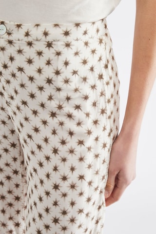 Pantalón flare - Blanco