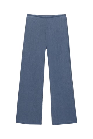 Pantalón flare - Azul