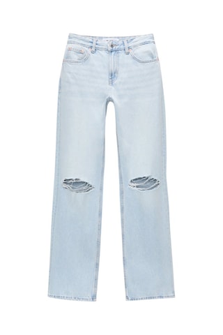 Jeans rectos - Azul claro