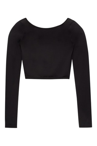 Crop top - Negro