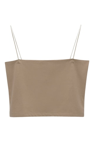 Crop top - Beige