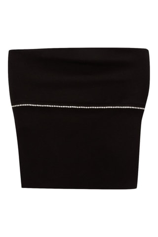 Top corsetero - Negro