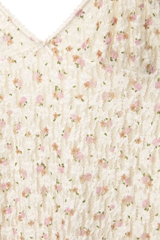 Vestido recto - Crudo