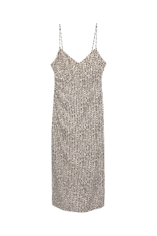 Vestido midi - Beige