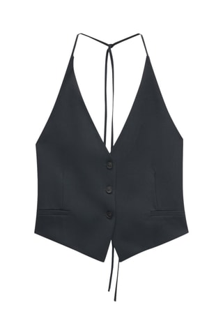 Chaleco de traje - Negro