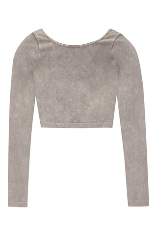 Crop top - Gris