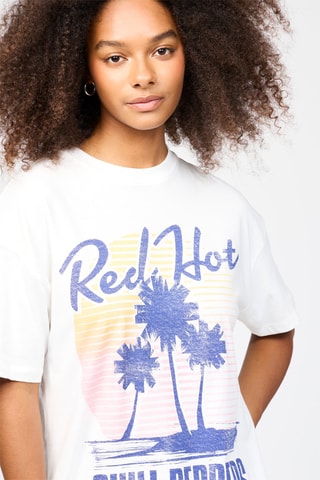 Camiseta Red Hot Chili Peppers - Blanco
