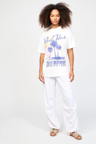 Camiseta Red Hot Chili Peppers - Blanco