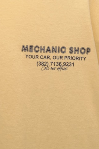 Camiseta oversize - Amarillo