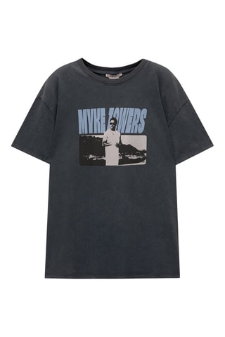 Camiseta Myke Towers - Negro