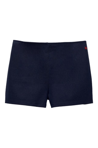 Short. Marineblauw