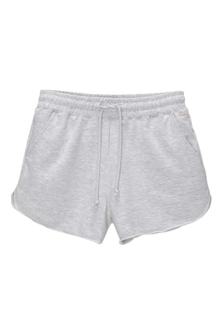 Short. Gemêleerd Lichtgrijs