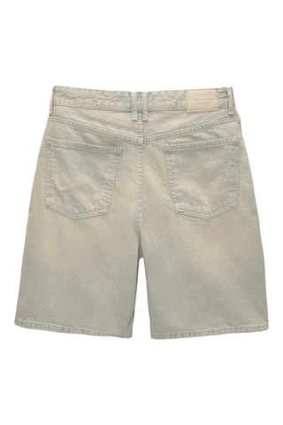 Jeansbermuda Slim Fit - Lichtblauw