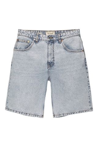 Bermuda vaquera - Azul claro