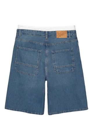 Bermuda vaquera - Azul