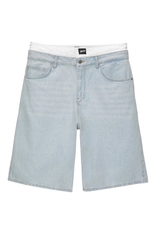 Bermuda vaquera - Azul claro