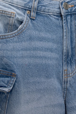 Jeansbermuda - Lichtblauw