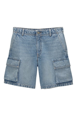 Jeansbermuda - Lichtblauw