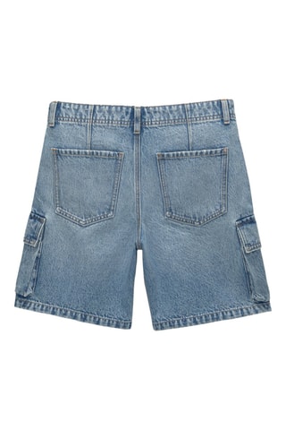 Jeansbermuda - Lichtblauw