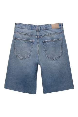 Jeansbermuda - Blauw