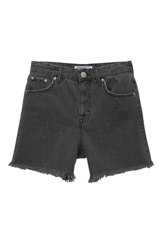 Jeansbermuda - Zwart