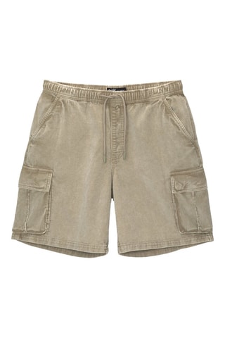 Bermuda de pana - Beige