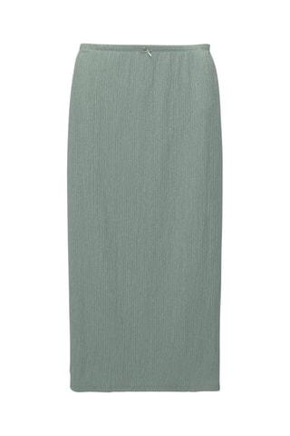Falda midi - Verde