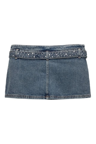 Minifalda vaquera - Azul marino