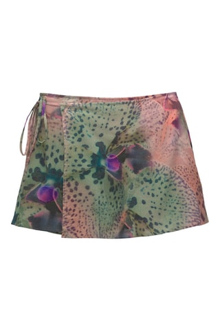 Falda cruzada - Verde