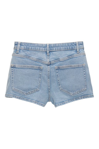 Falda pantalón vaquera - Azul claro