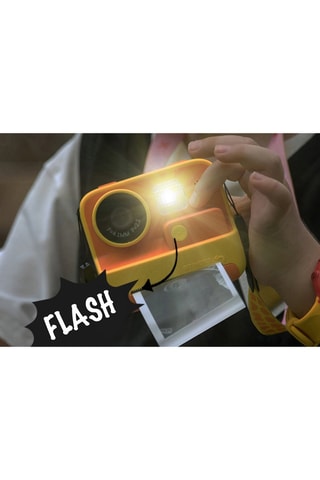 Máquina fotográfica digital com impressão instantânea - PolaroKid - Rosa