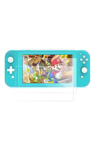 2 películas de proteção em vidro temperado Nintendo Switch Lite