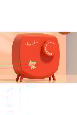 Caixa de música Transistor Laranja