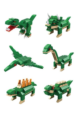 Jogo de construção TechKidz 6 em 1 - 1000 tijolos