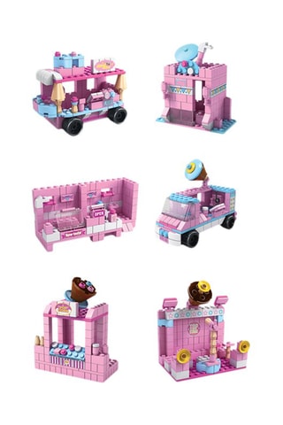 Jogo de construção TechKidz 6 em 1 - 1000 tijolos