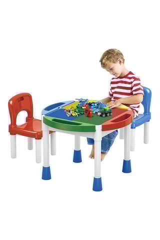 Mesa de construção TechKidz Cadeiras e arrumação