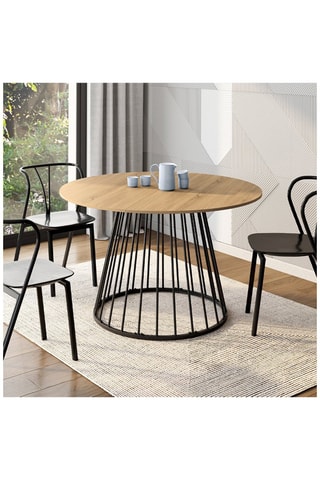 Mesa de comedor Adelle - 110 x 110 x 75 cm