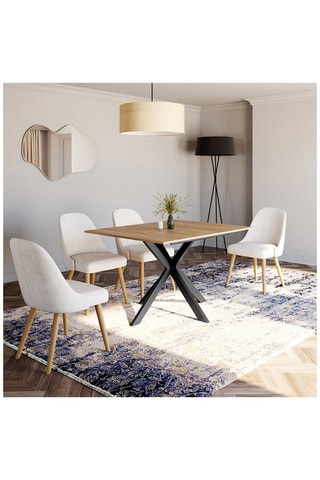 Mesa extensible Spider - 160 x 75 x 90 cm