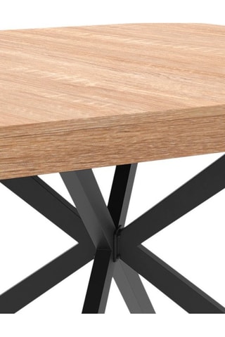 Mesa Soline - Natural y negro